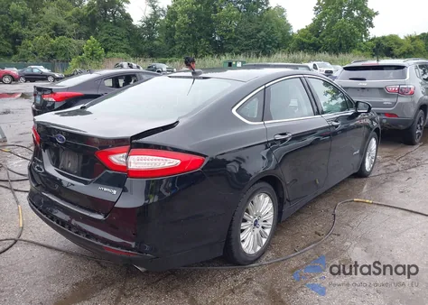 2016 Ford Fusion Hybrid Se из США, поврежденный, VIN 3FA6P0LU3GR351778